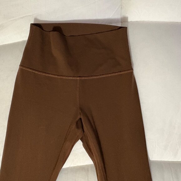 EXCELLENT Lululemon Align High-Rise Pant 28" Nulu Java Leggings Size 4 - Picture 3 of 10